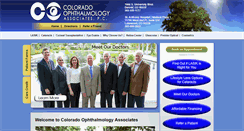 Desktop Screenshot of coloradoophthalmology.com